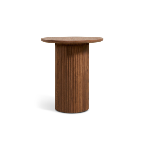 Bijzettafel Nora – Ø40cm Walnoot