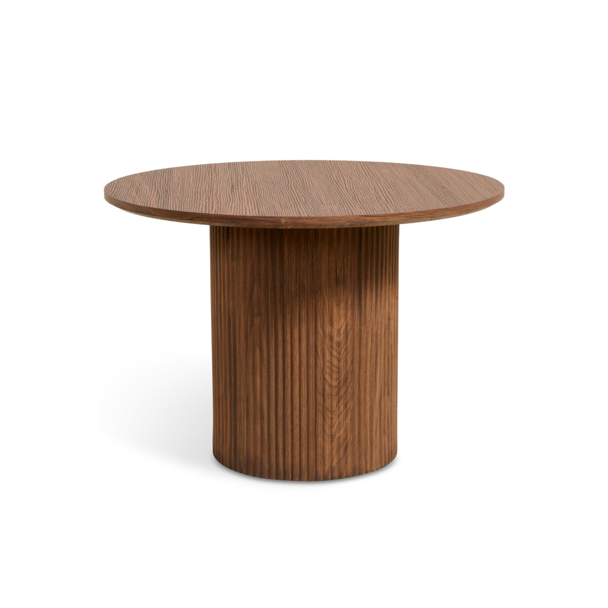 Bijzettafel Nora – Ø60cm Walnoot - Afbeelding 2
