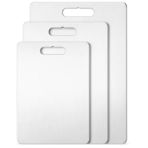 RVS Snijplanken Set – 3 stuks