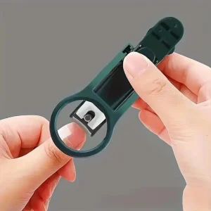 Nagelknipper met Vergrootglas