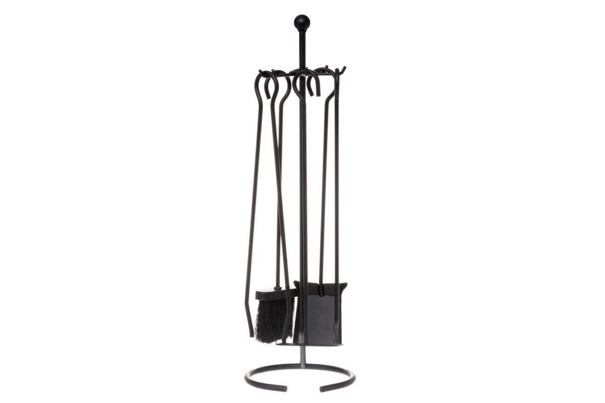 Mustang houtkachel gereedschap/schoonmaak set 5 delig - Afbeelding 3