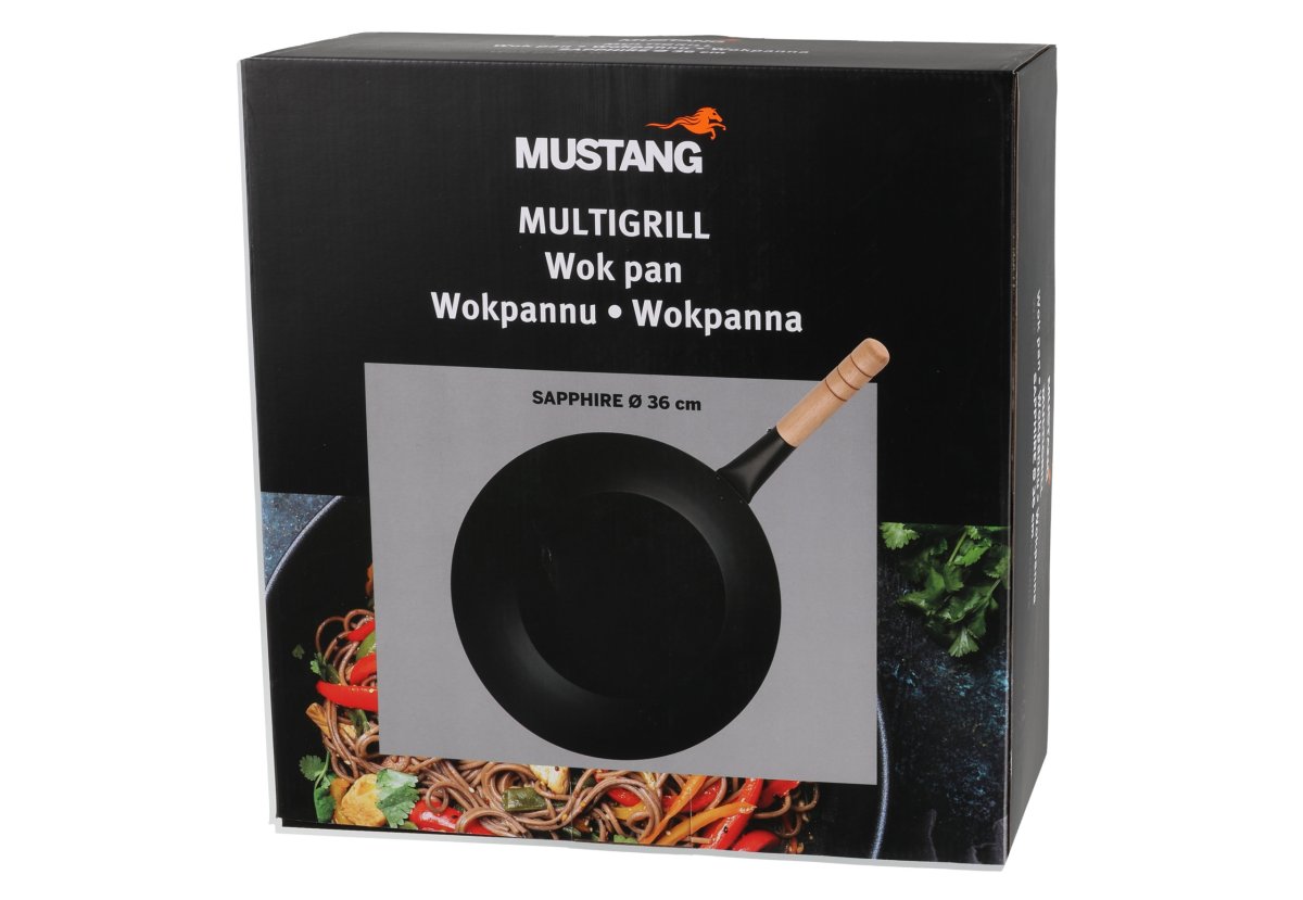 Mustang Sapphire wok pan - Afbeelding 5