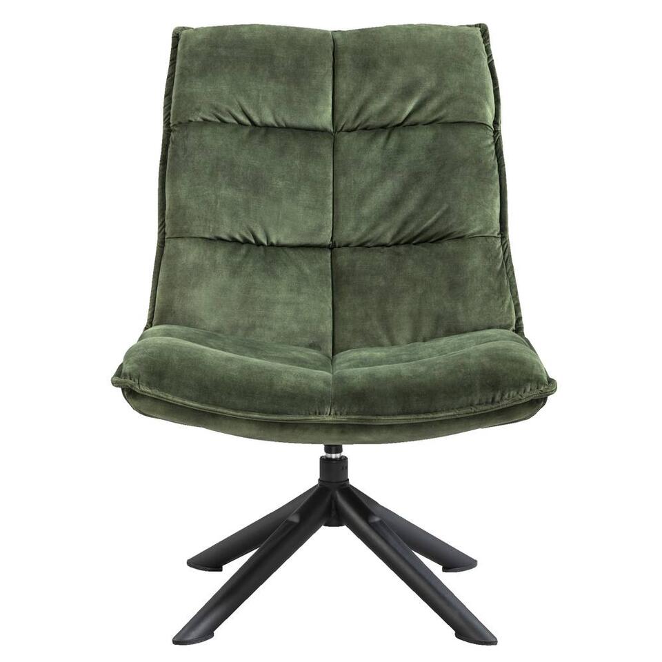 Fauteuil Lucas – Velvet Mosgroen - Afbeelding 2