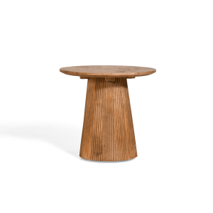 Bijzettafel Mokka – Lichtbruin Ø50cm