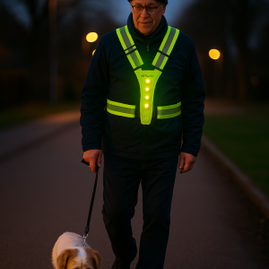 Senioren Veiligheidsvest met Verlichting