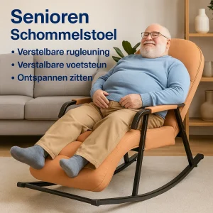 Senioren Schommelstoel – Ergonomisch – Oranje