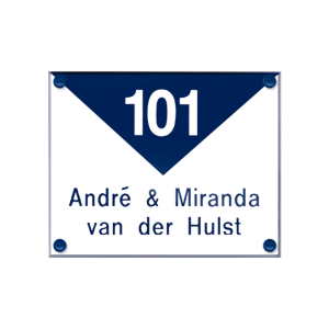Naambord Acrylaat Perspex – Gravoglas (art. 1153)
