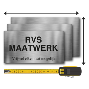 RVS maatwerk