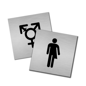 Deurbordje Toilet Transgender (TTR01)
