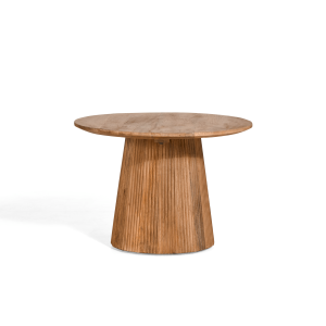 Bijzettafel Mokka – Lichtbruin Ø60cm