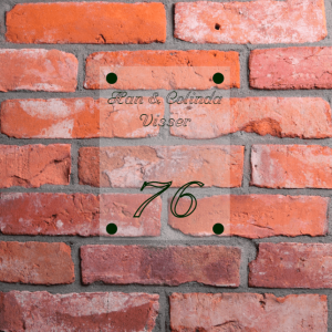 Perspex naambord – 1024