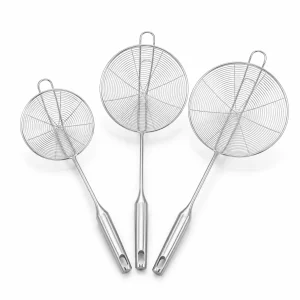 RVS Skimmerlepel set van 3