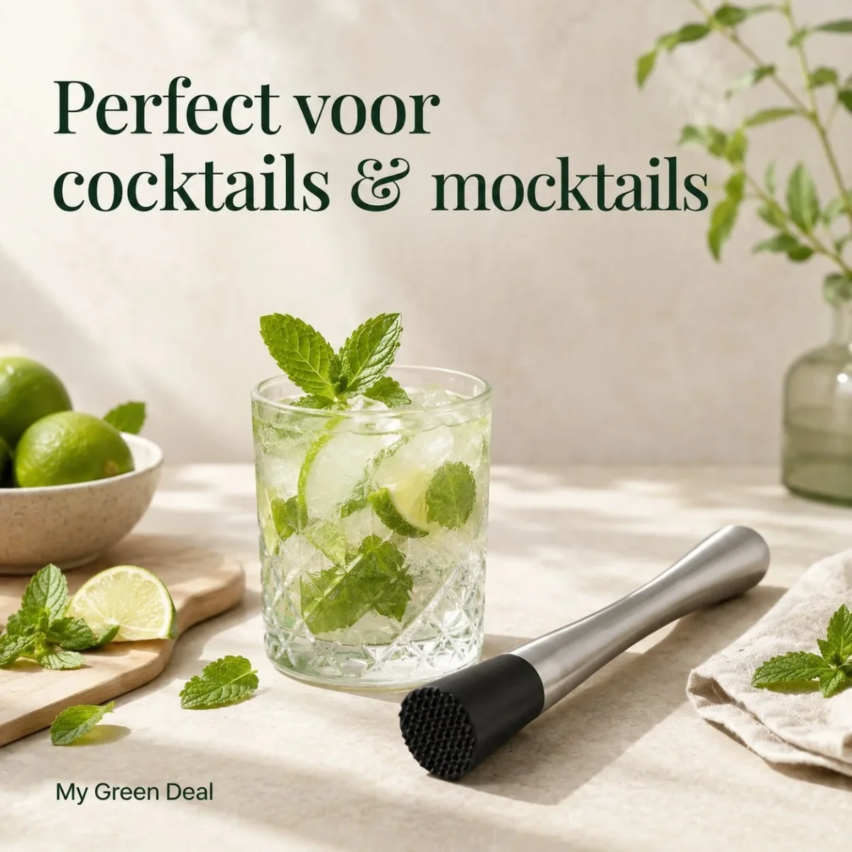 RVS Cocktail Stamper - Afbeelding 7