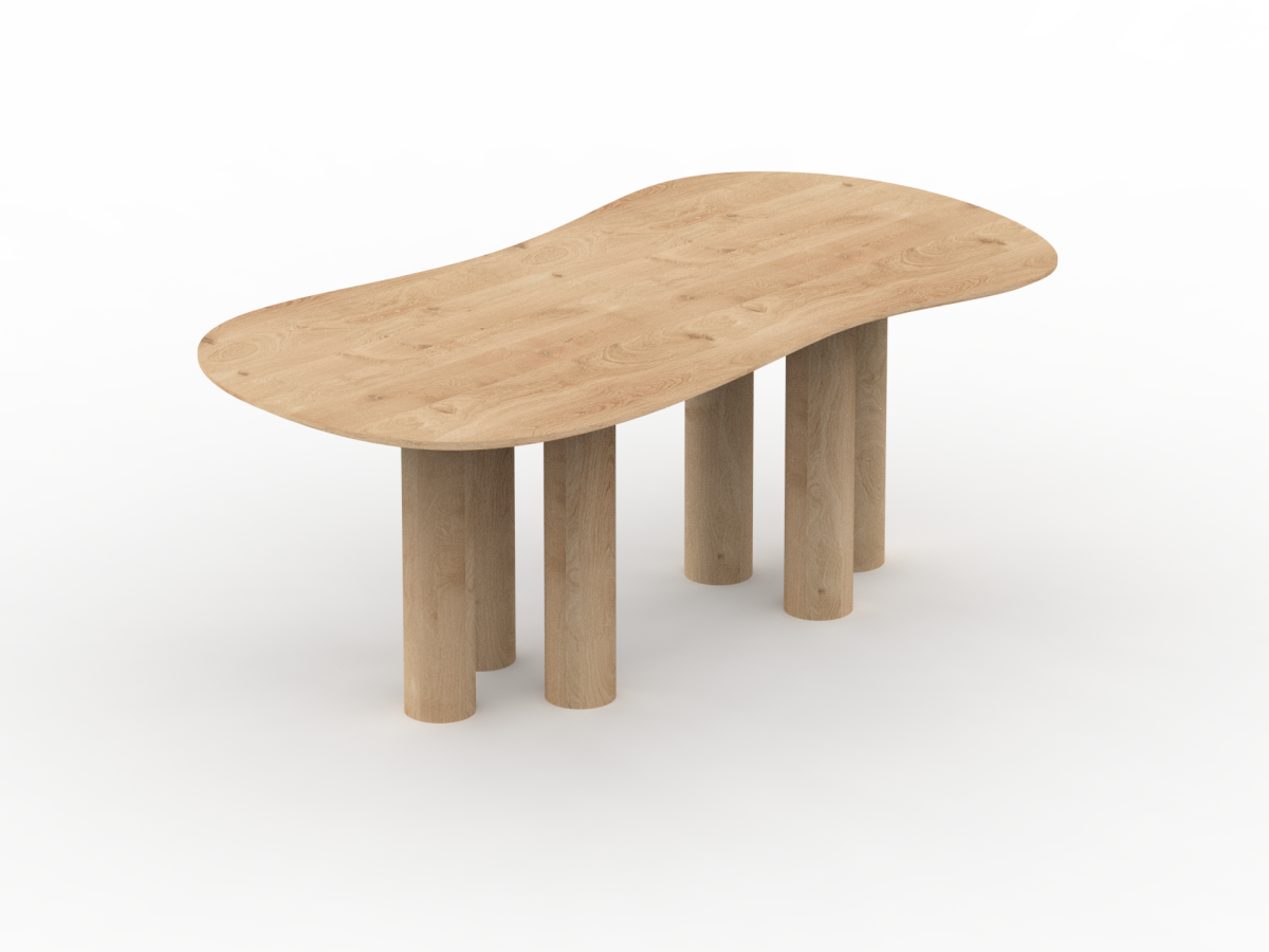 Eettafel wolk met 6 cilinders - Afbeelding 3