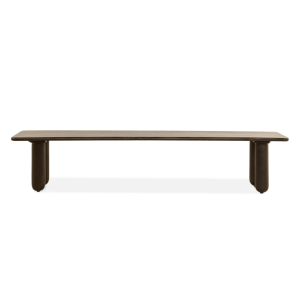 Eetbank Rondo – 200cm Donkerbruin